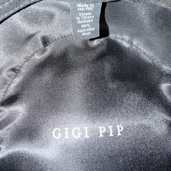 GIGI PIP Tan Australian wool Hat - Picture 5 of 8